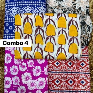 মাত্র ১৪০০ টাকায় ৫ সেট থ্রি-পিস Combo 4