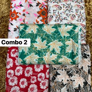 মাত্র ১৪০০ টাকায় ৫ সেট থ্রি-পিস Combo 2