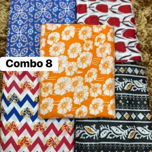 মাত্র ১৪০০ টাকায় ৫ সেট থ্রি-পিস Combo 8